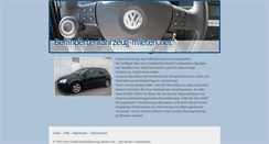Desktop Screenshot of behindertenfahrzeug-mieten.net